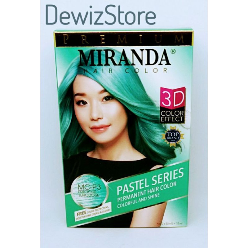 MIRANDA HAIR COLOR PASTEL SERIES (Semir Rambut Permanen)