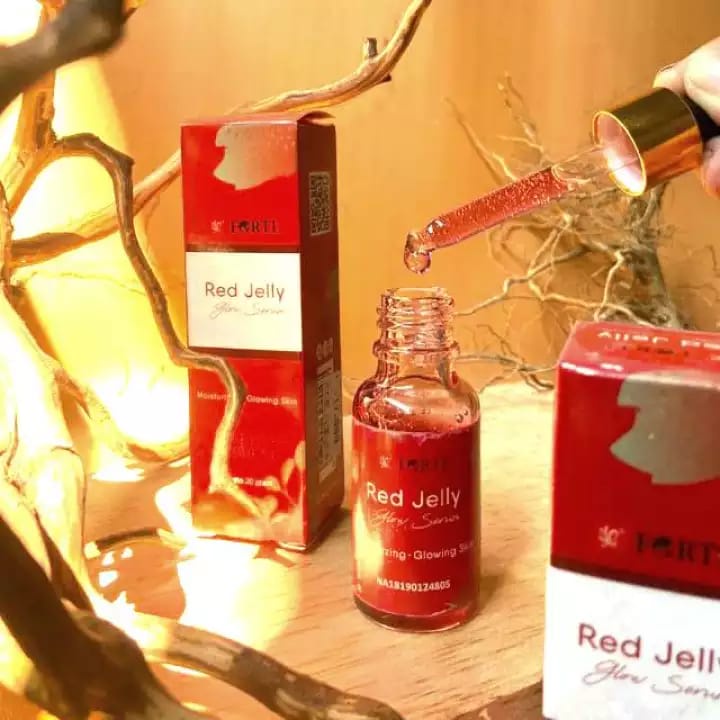 Red Jelly Forte Glow Serum Pencerah Wajah By SYB Original