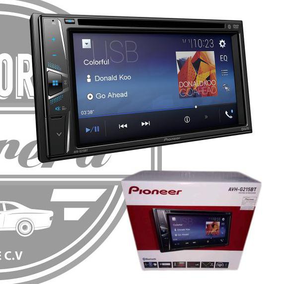 New Audio Mobil Tape Mobil Double Din Head Unit Pioneer Avh-G215 Bt G215Bt