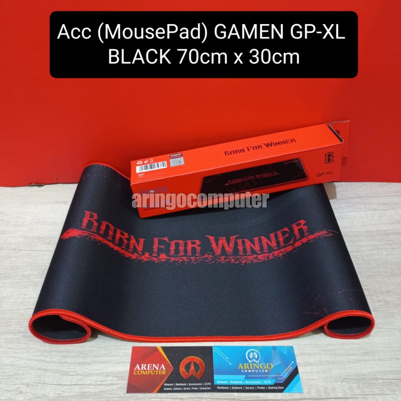 Acc (MousePad) GAMEN GP-XL BLACK 70cm x 30cm