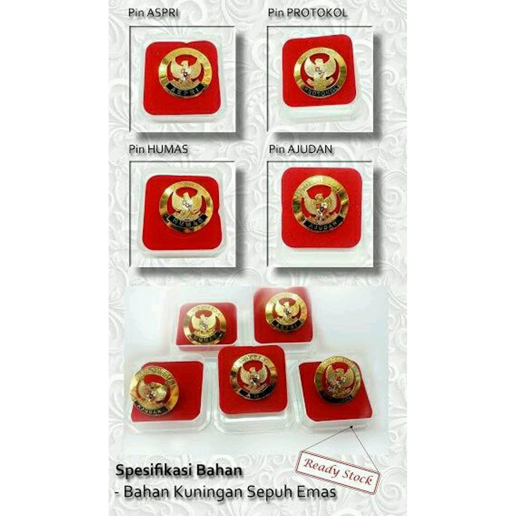 Unik Pin AJUDAN PROTOKOLl ADC ASPRI HUMAS Limited