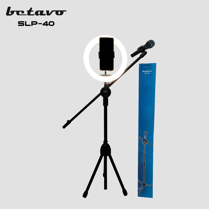 STAND MIC HANDPHONE BETAVO SL-40 STAND LIVE STREAMING