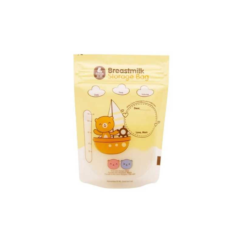 Mamabear - Kantong ASI 120 / 200 ML (Breastmilk Storage Bag) Mama Bear 200ML 30PCS - ANTI BOCOR