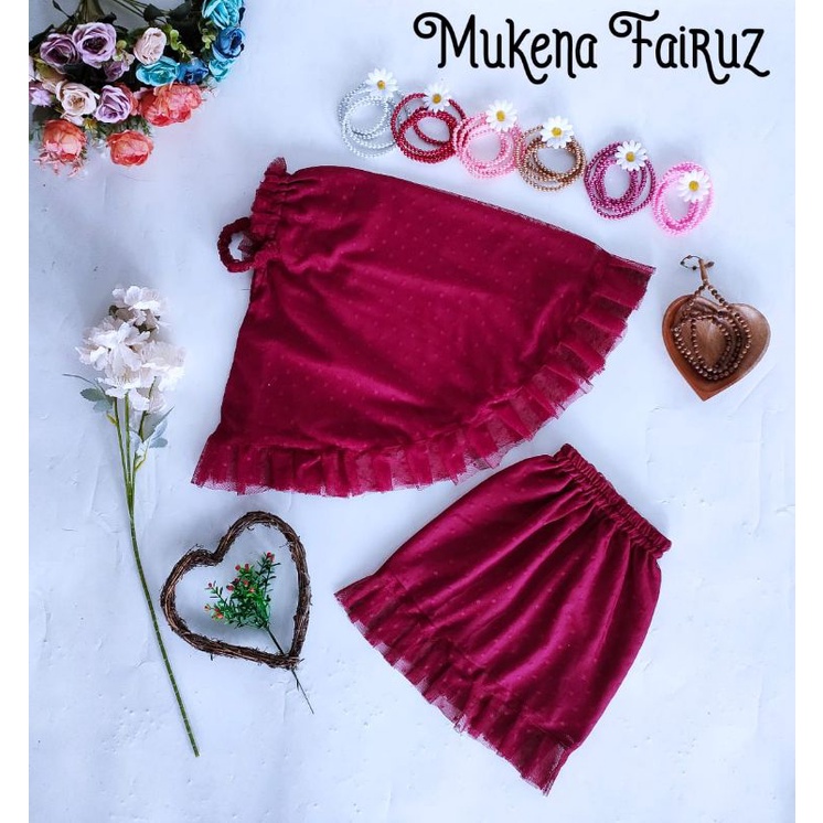 MUKENA FAIRUZ/ MUKENA ANAK MURAH/ MUKENA NEWBORN/ MUKENA BAYI/ MUKENA MOMKID