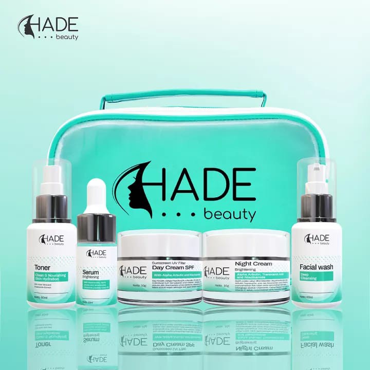 Hade Beauty Skincare Brightening Resmi BPOM & Halal Glowing