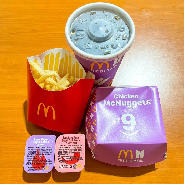 

✨ BISA COD ✨ BTS MEAL - PACKAGING ONLY (Box + Paper Cup + Paper Bag)