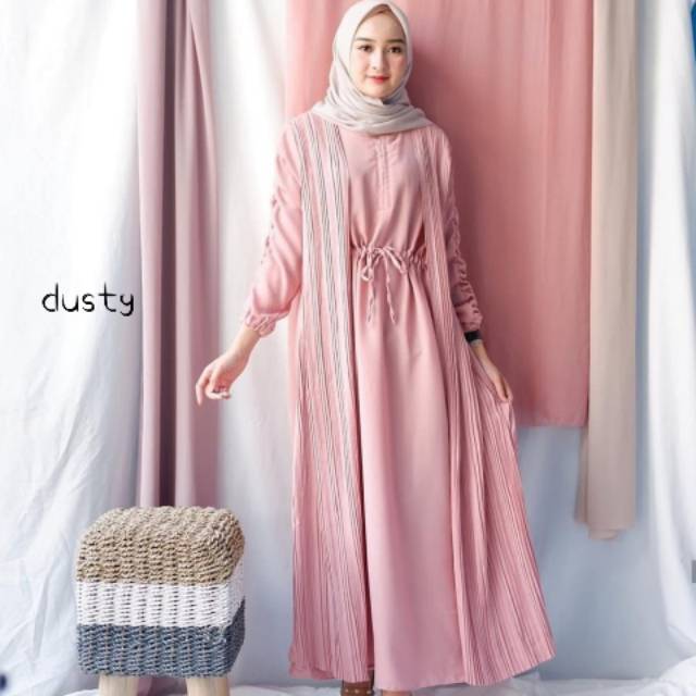 Gamis / Baju muslim / Baju hijab / Pakaian wanita modern