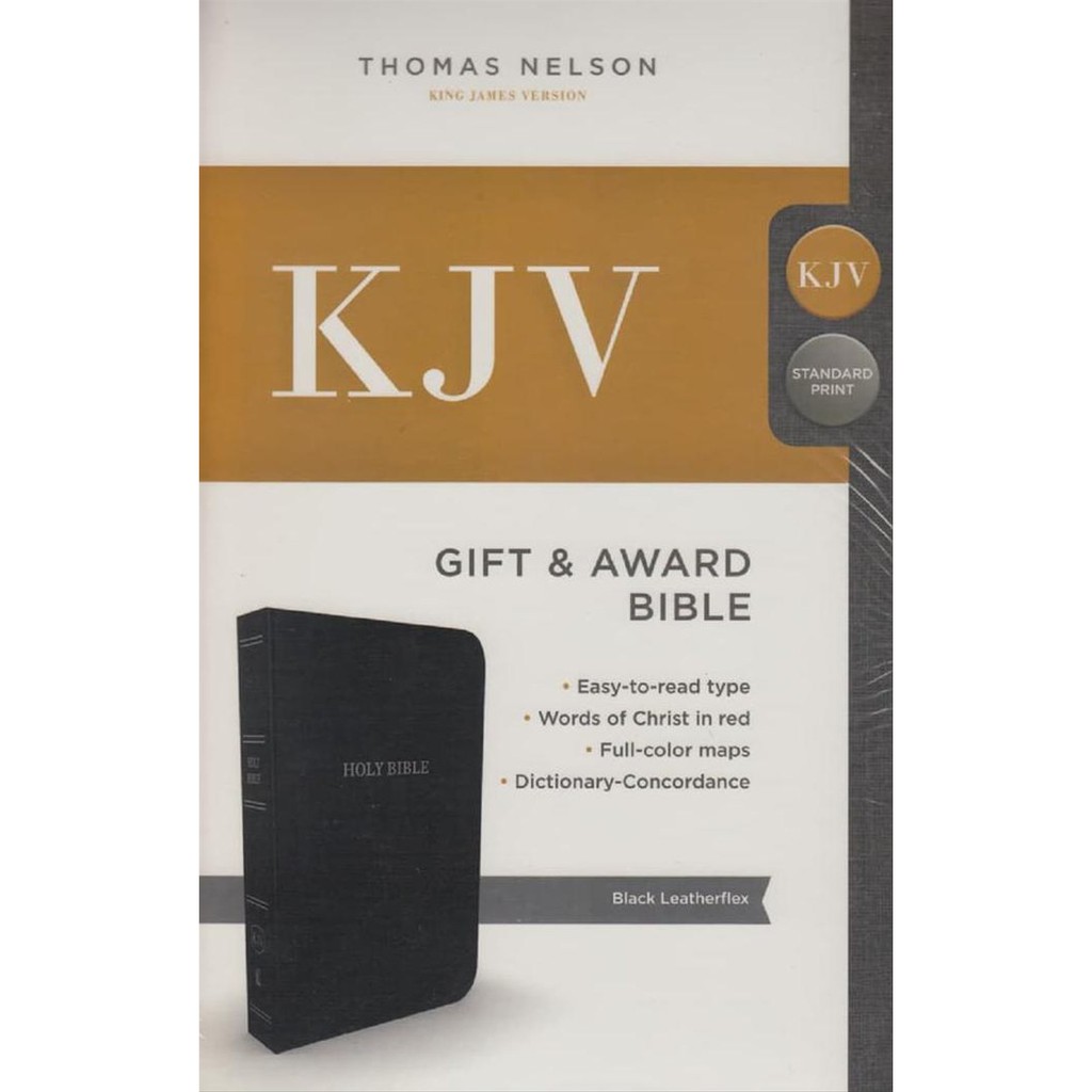 KJV Gift & Award Bible (Navi) - 9780718097929