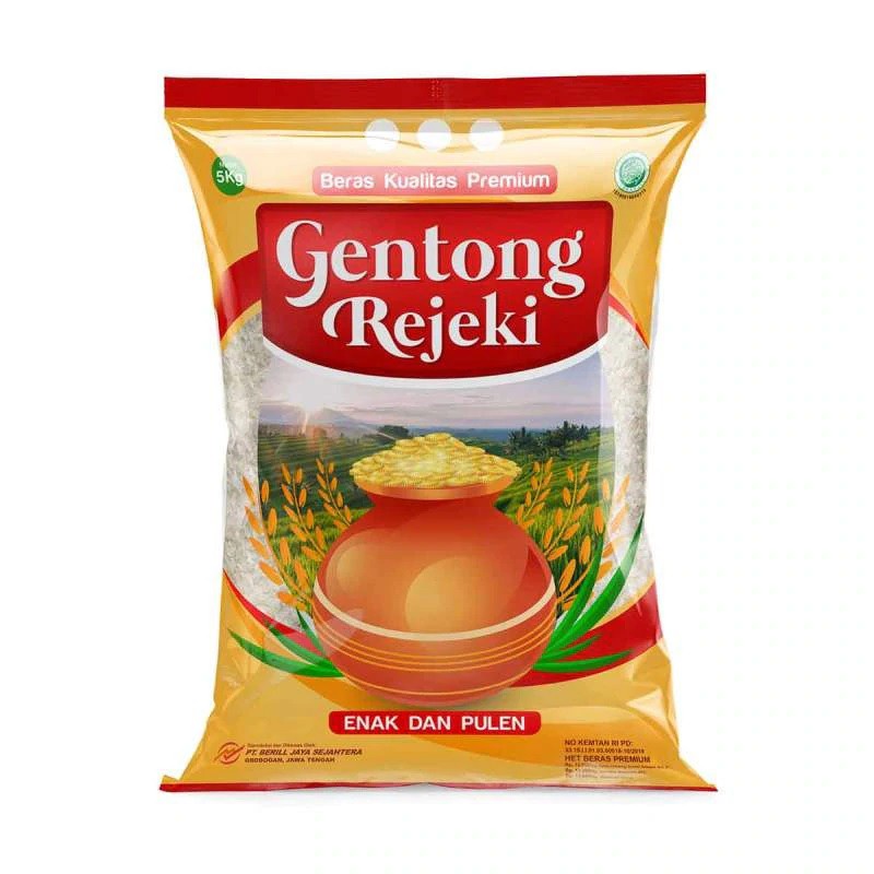 

beras pulen premium gentong rejeki 5 kg