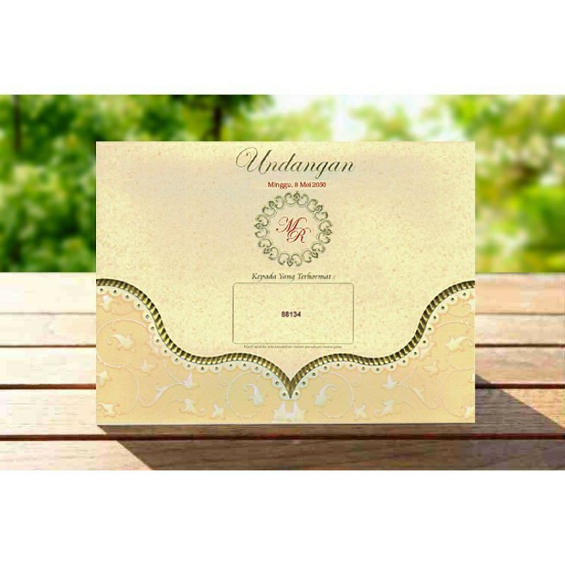 Blangko Undangan Erba 88134