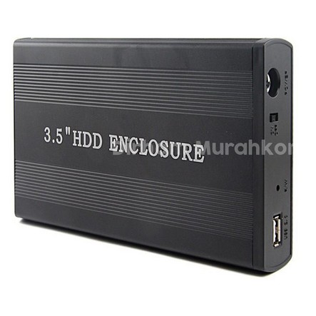 EXTERNAL CASE HDD 3.5&quot; SATA / CASING HARDDISK 3.5 INCH / HDD ENCLOSURE