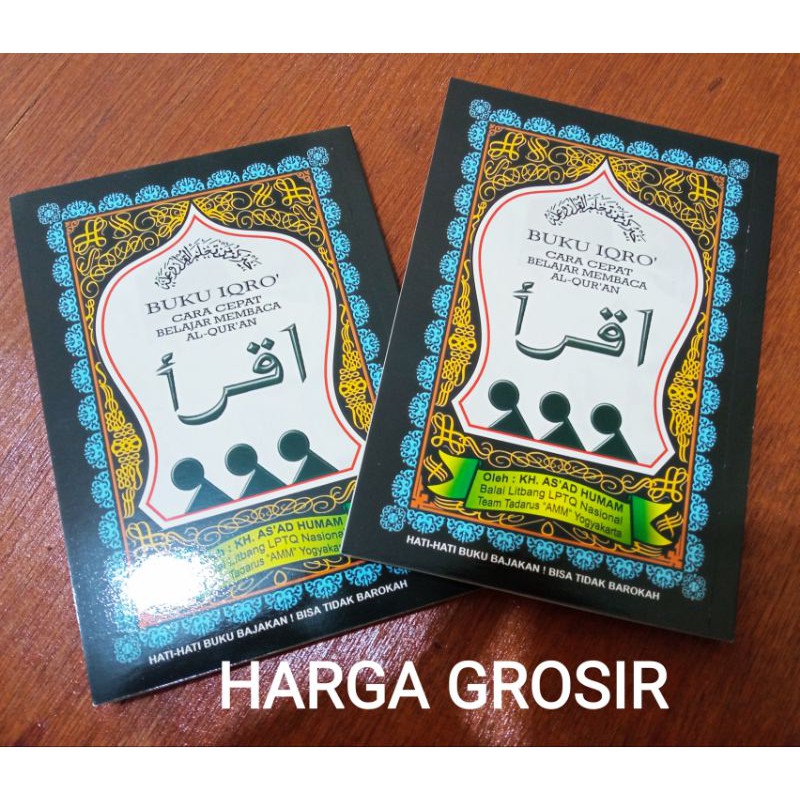 IQRO KECIL JILID 1-6 MURAH GROSIR