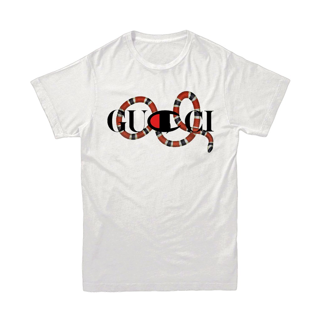 gucci champion t shirt