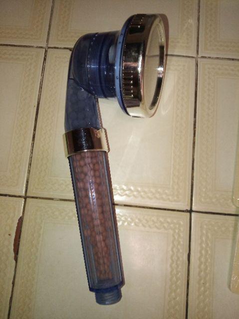Nagada Kepala Shower Filter Aerator 4in1 Mineral Ion Pressure Shower Head Spa