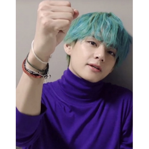 Gelang BTS V (FREE PHOTO CARD) - Teahyung / Gelang tali kepang BTS