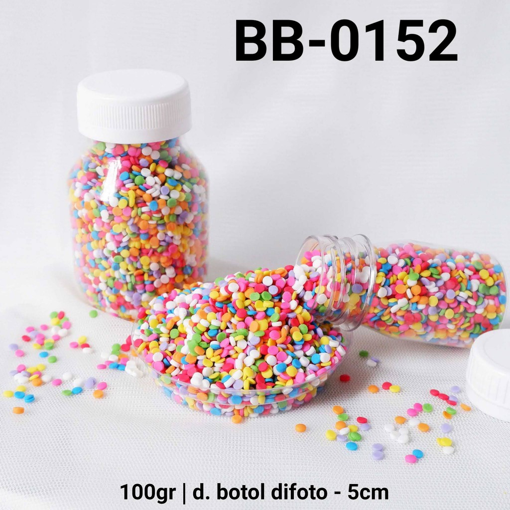 

BB-0152 Sprinkles sprinkle sprinkel 100gr 100 gram konfetti rainbow yamama baking grosir murah sprinkles cake dekorasi mutiara trimit decoration story sprinklestory sprinklesstory sprinkle story yamama baking