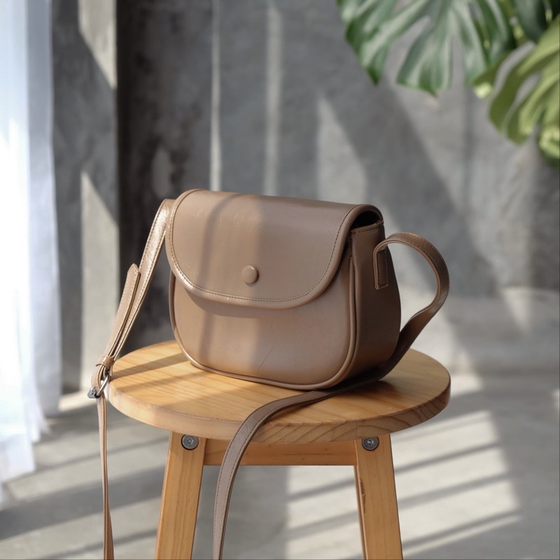 Naoki Sling Bag Wanita Kekinian Tas Selempang Kecil Tali panjang