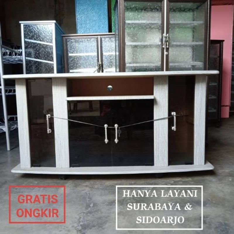 Buffet Tv Rak Tv Minimalis 120  - Khusus SURABAYA / SIDOARJO