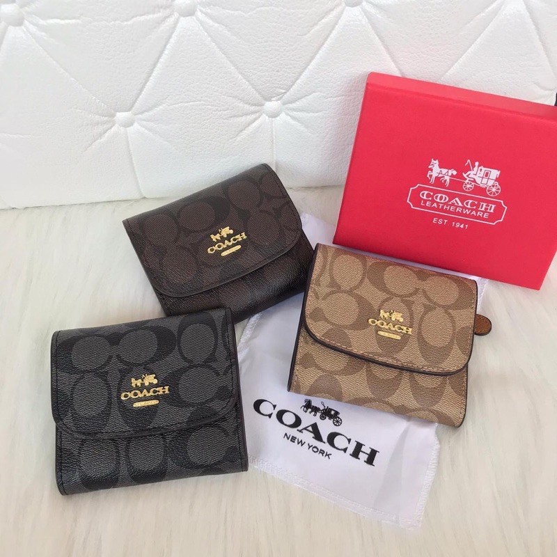 Coach mini Wallet Dompet Lipat WP small Premium sb