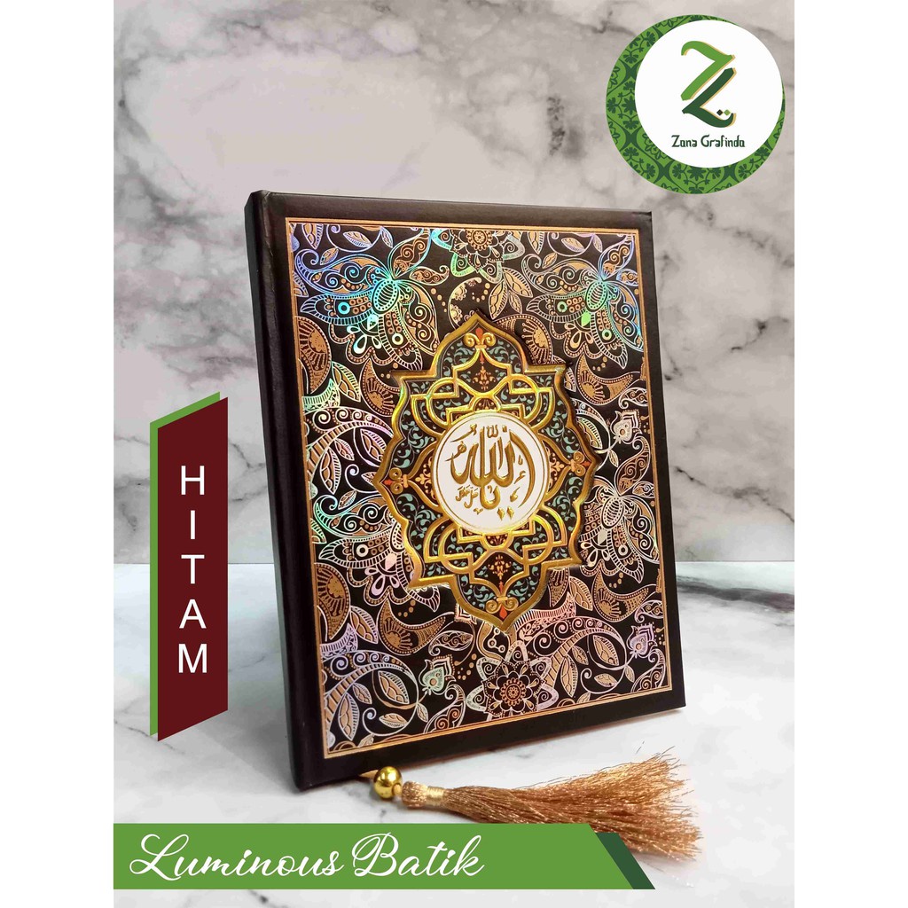 RB Cetak Buku Yasin Hardcover Eksklusif "Luminous Batik" 248 Hal Artpaper (complete edition)