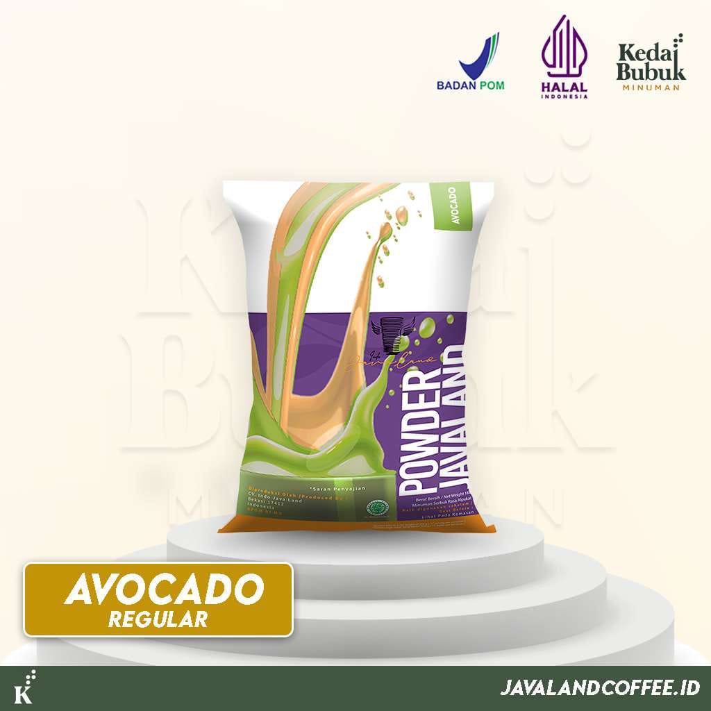 

BUBUK MINUMAN | REGULER | AVOCADO - ORIGINAL JAVALAND 1 KG