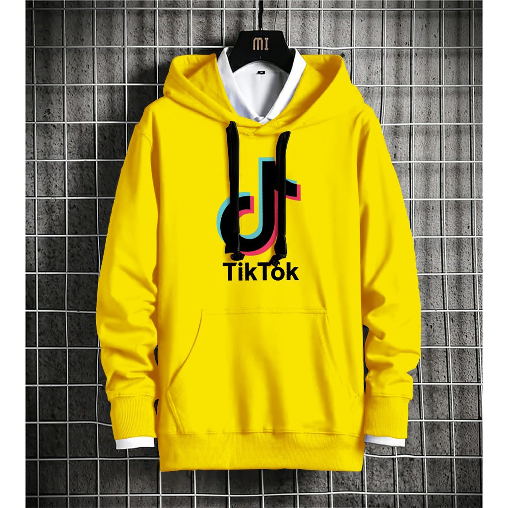 Bisa COD Hoodie Pria / Hodie Pria  / Jaket Pria TIKOK Bahan Fleece UK L-XL