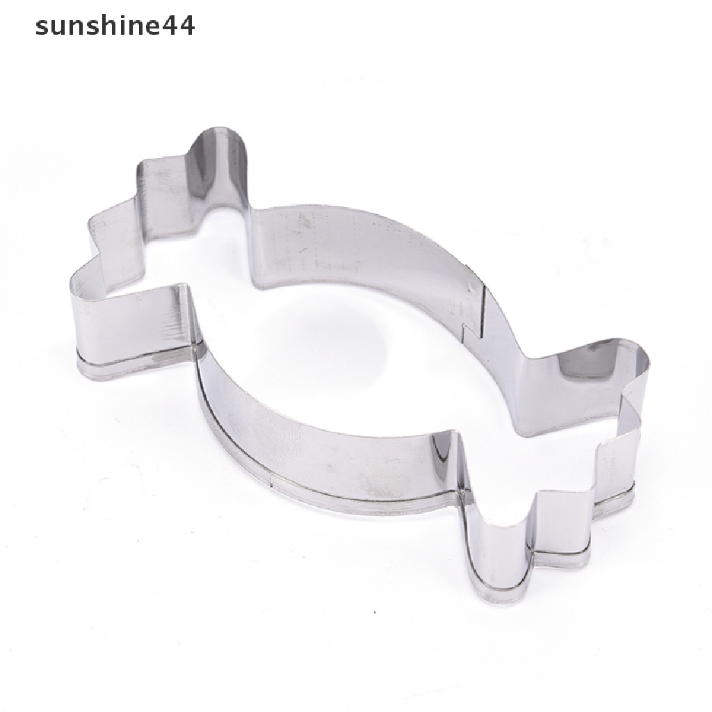 Sunshine Cetakan Kue / Biskuit Bentuk Permen Bahan stainless steel