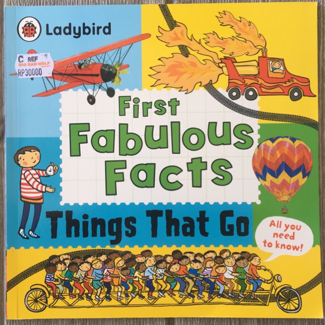 BUKU BBW FIRST FABULOUS FACTS THINGS THAT GO