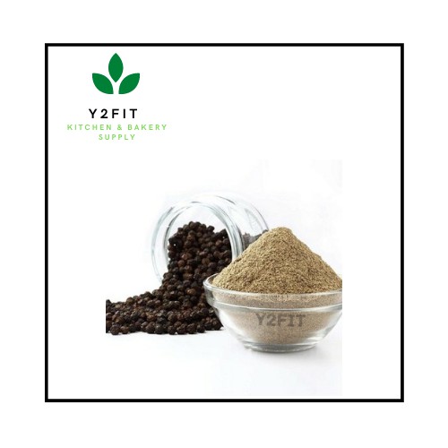 

Y2fit LADA HITAM BUBUK MURNI 1 KG - PURE BLACK PEPPER POWDER TANPA CAMPURAN SERPONG