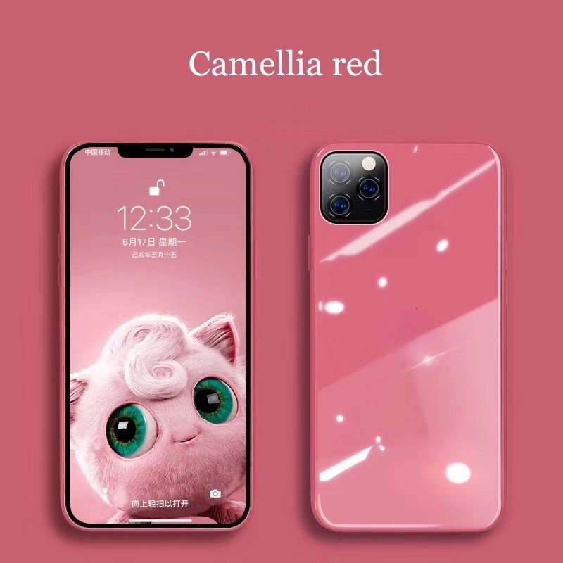 Casing Tempered Glass Iphone 6 6S 7 8 Plus 11 pro MAX X XS MAX