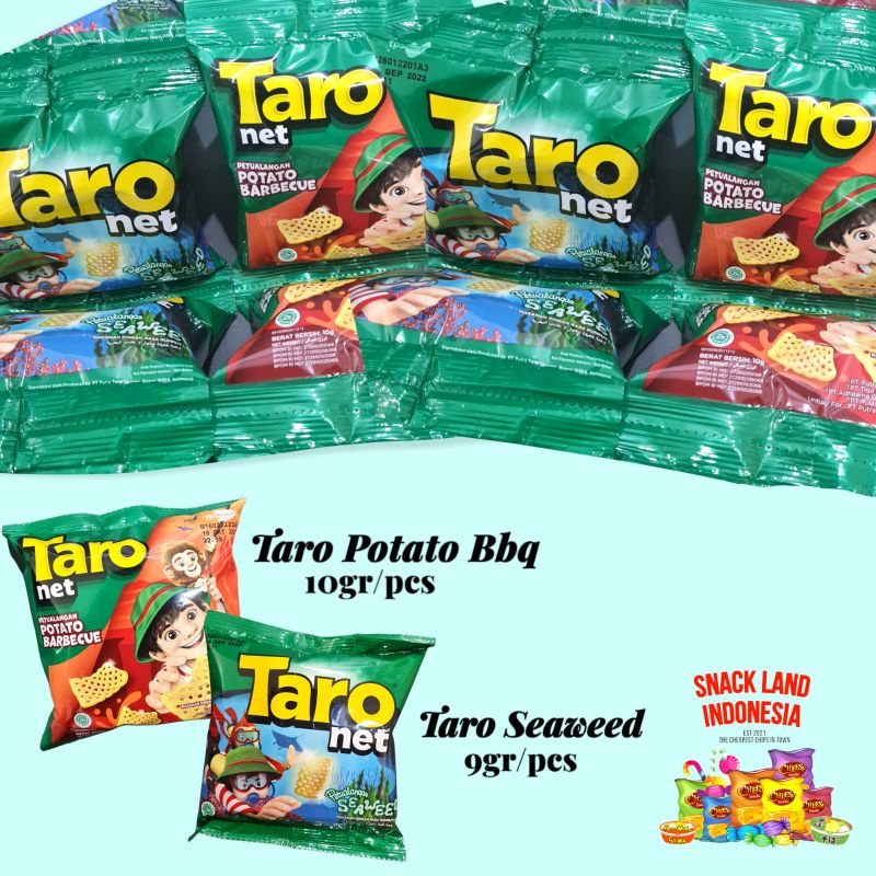 

[Laris] Taro Net Seaweed 9 Gr / Potato BBq 10 Gr