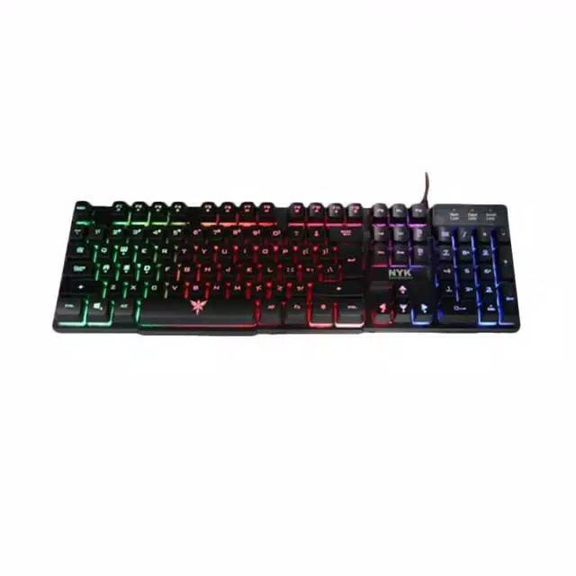 [ BISA COD ] Keyboard gaming NYK K02 / K-02 Full Size Keyboard Gaming NYK Originall