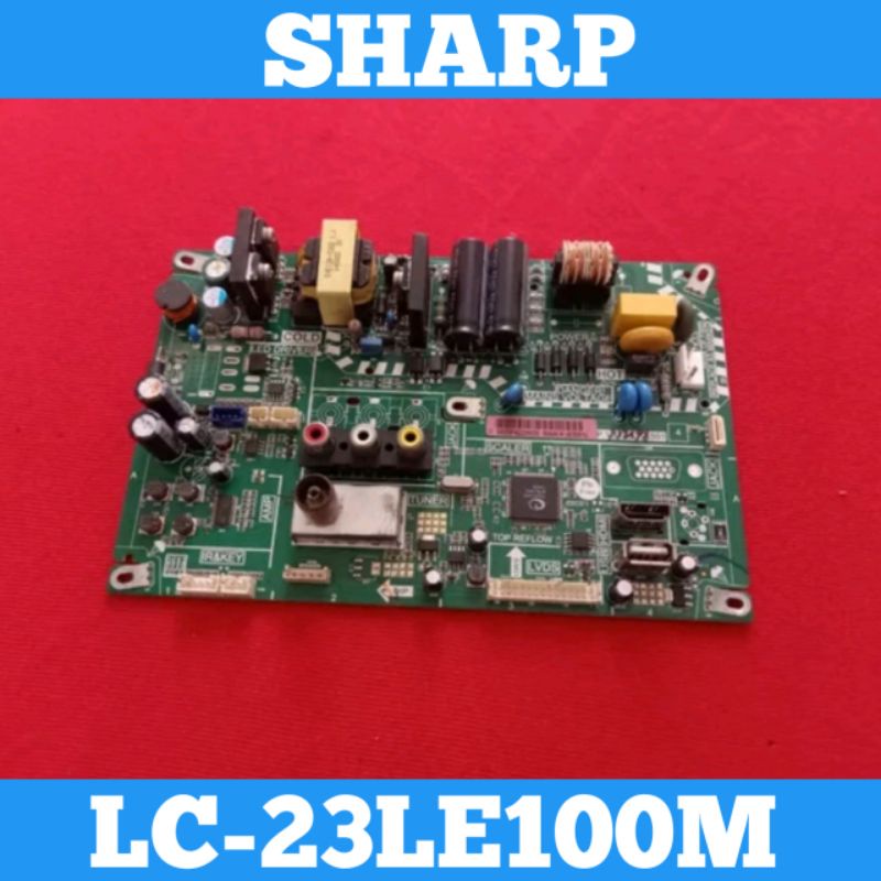 MB LC-23LE100M Mainboard SHARP 23LE100M Mainboard TV SHARP AQUOS LC-23LE150M Mainboard SHARP AQUOS L