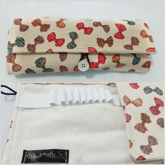 

TEMPAT PENSIL GULUNG | TEMPAT KOSMETIK GULUNG
