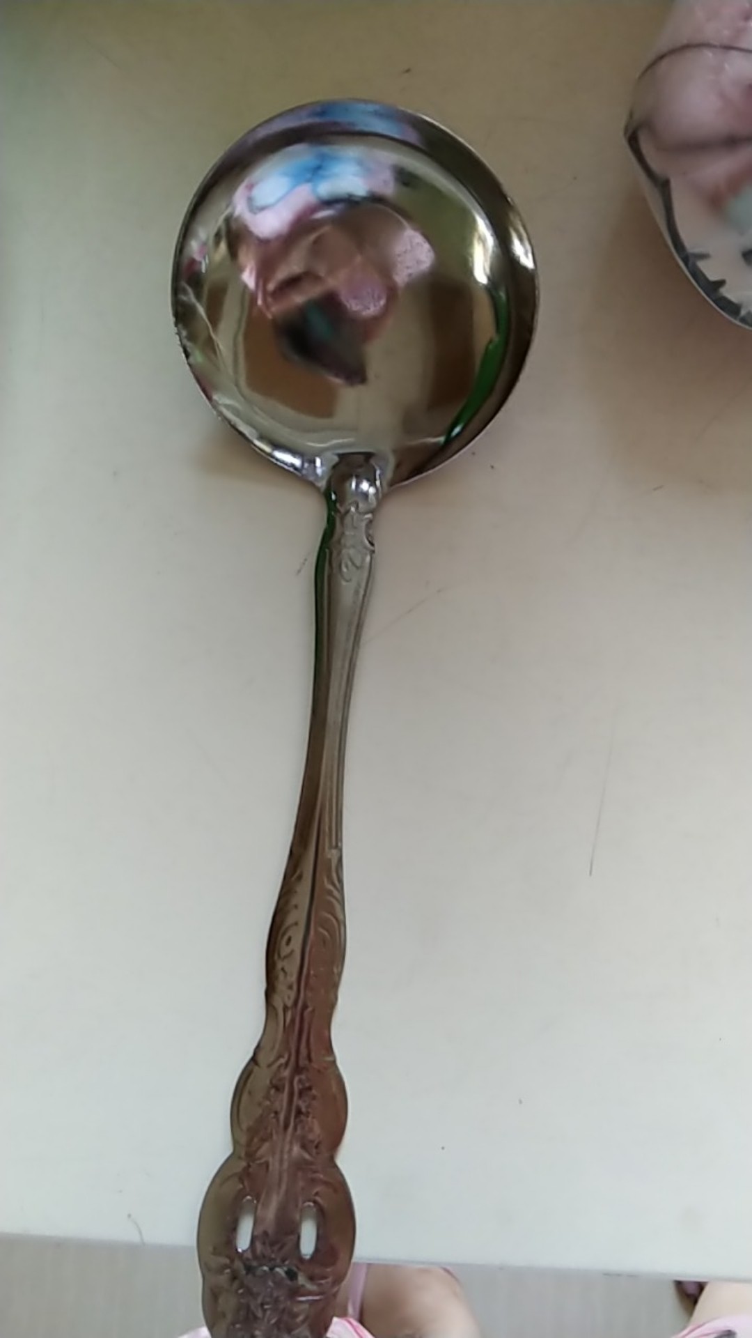 Irus Stainless Wayang / Centong Sayur Kuah