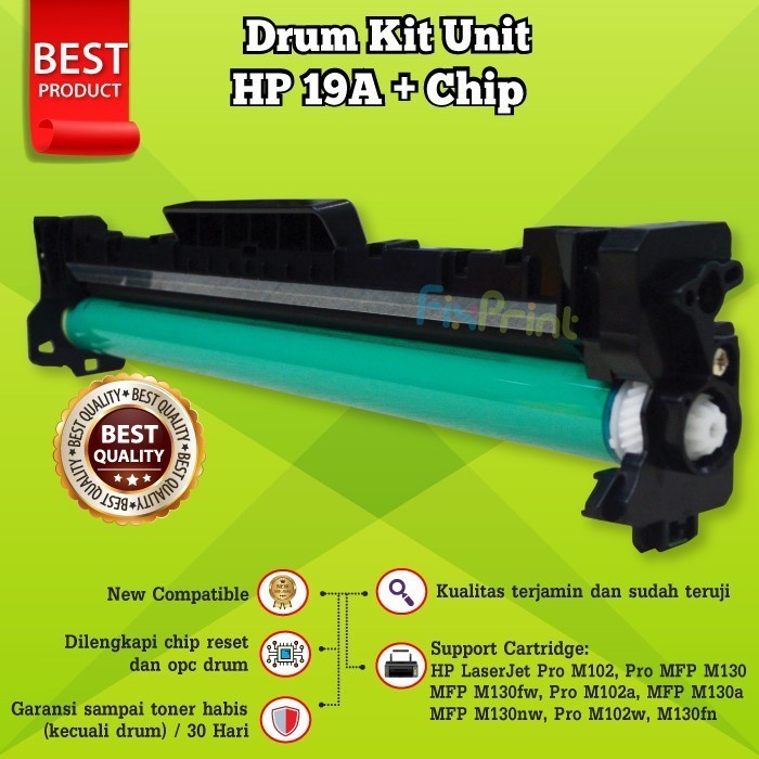 Toner Imaging Drum Compatible XP 19A CF219A - XP M102 M130 Toner Comp