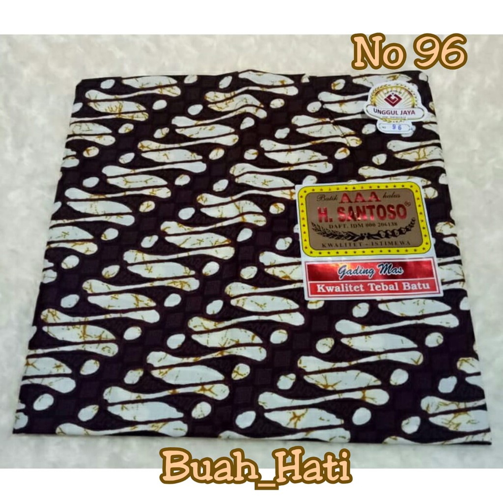 KAIN BATIK H. SANTOSO GADING MAS