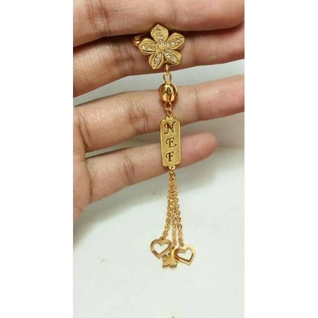 GROSIR Bros Dagu Hijab || Bros Hijab || Bros Nama Lapis Emas