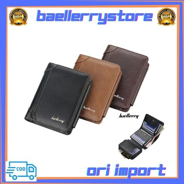 BS [COD] NEW Dompet  D9159 Pendek Pria Wanita Baellerry Terlaris