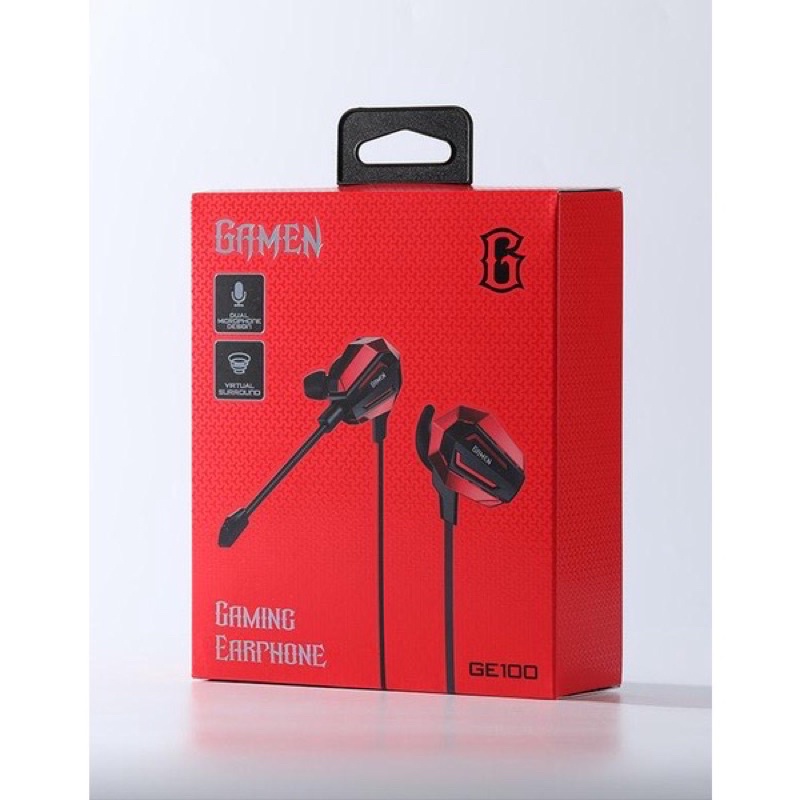 Ready Stok Earphone Headset In-Ear Gaming Earphone Gamen GE100/GE100