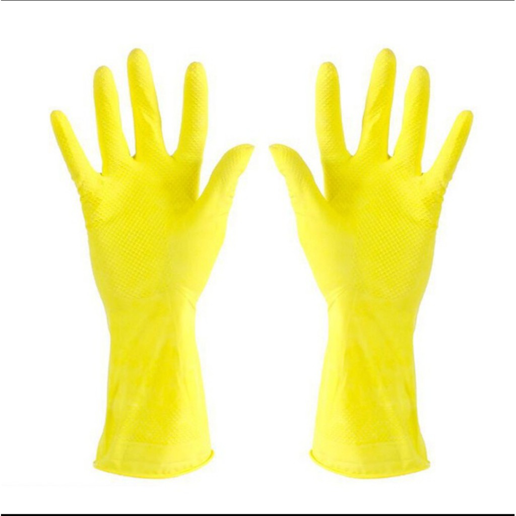 SARUNG TANGAN KARET RUBBER GLOVES LATEX GLOVES 1 PASANG