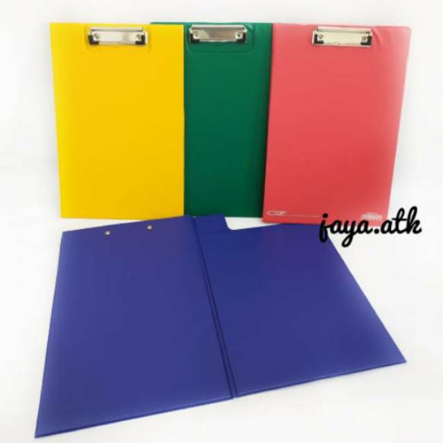 CLIPBOARD WITH COVER FOLIO PAPAN JALAN LIPAT CLIPBOARD FOLIO PAPAN UJIAN PAPAN DADA FOLIO F4 PVC OZ