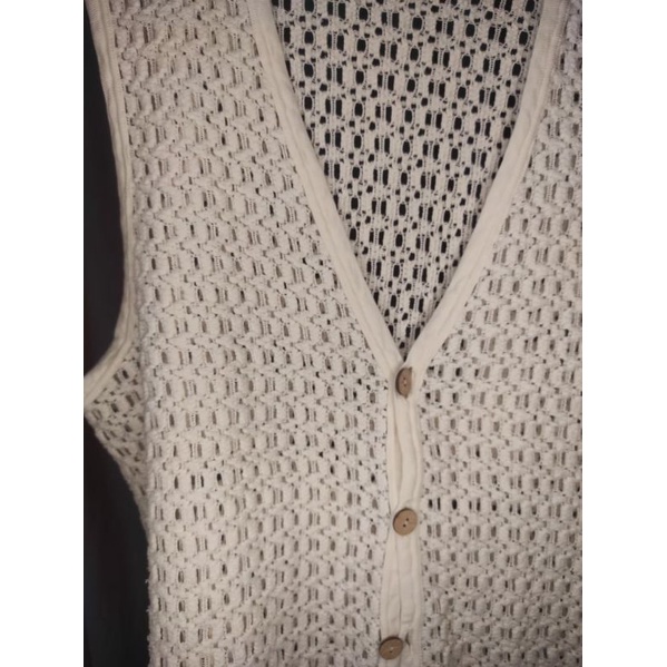 Vest Rajut putih