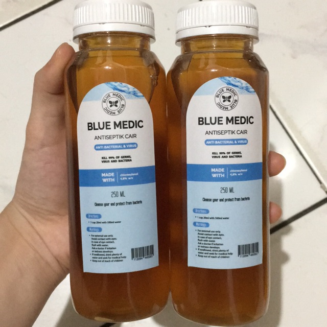 Blue Medic Cairan antiseptik mirip Dettol
