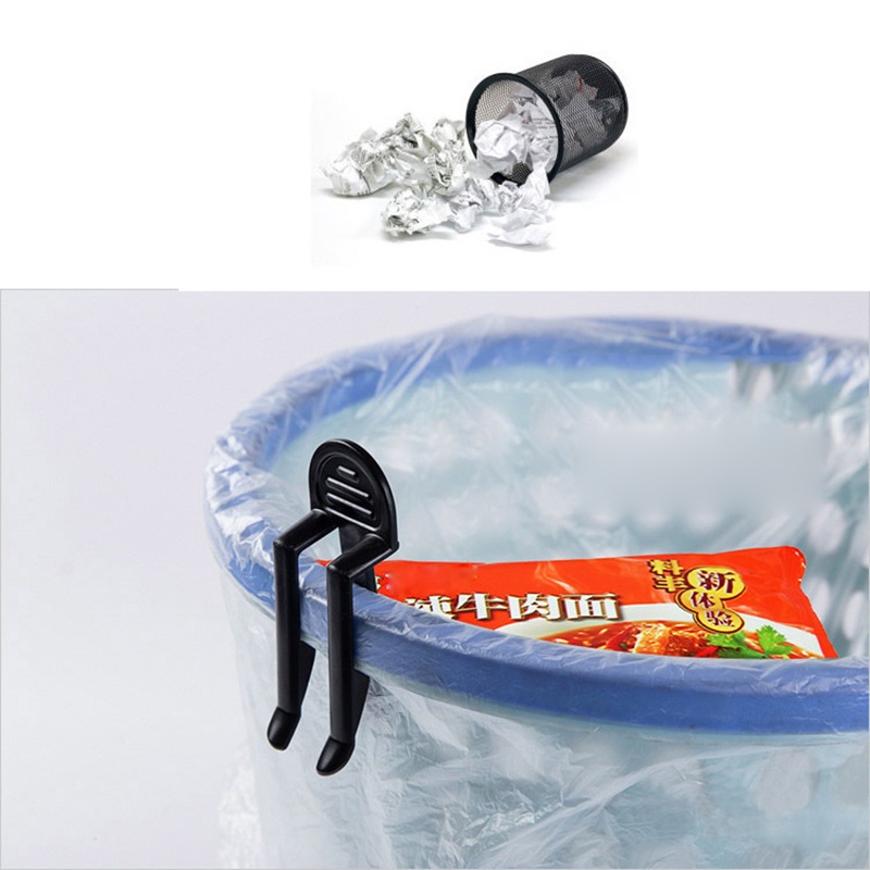 2Pcs / set Klip Holder Kantong Sampah Anti slip