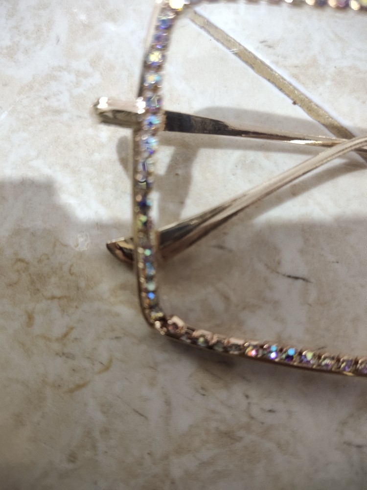 Yzz ❗ready Stock❗ Kacamata Hitam Bentuk Kotak Transparan Dengan Bingkai Metal Untuk Pria/wanitatz