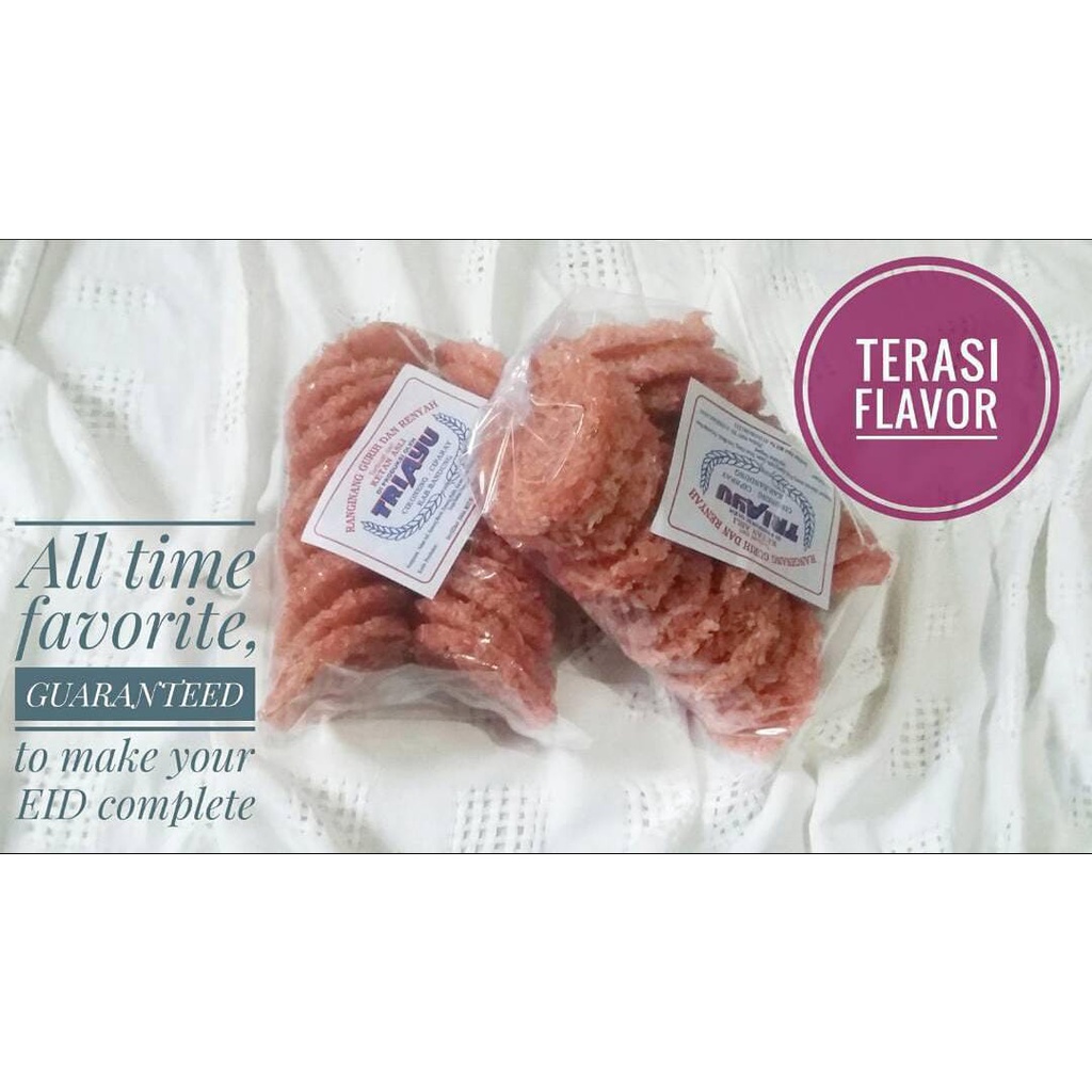 

ranginang terasi dan bawang