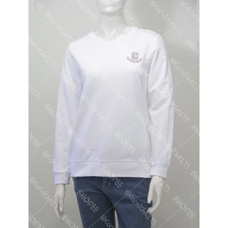 Corniche Febri Sweatshirt Putih - TM231540