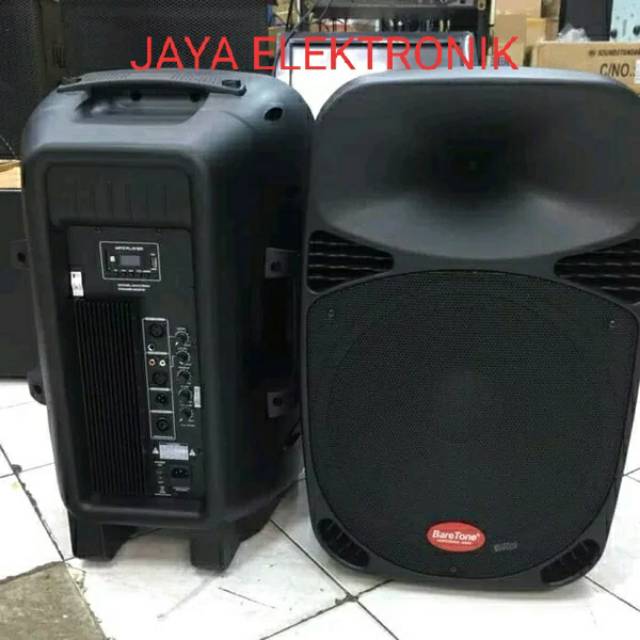 Speaker aktif baretone Max 15 MH 15 inchi sepasang 2 unit