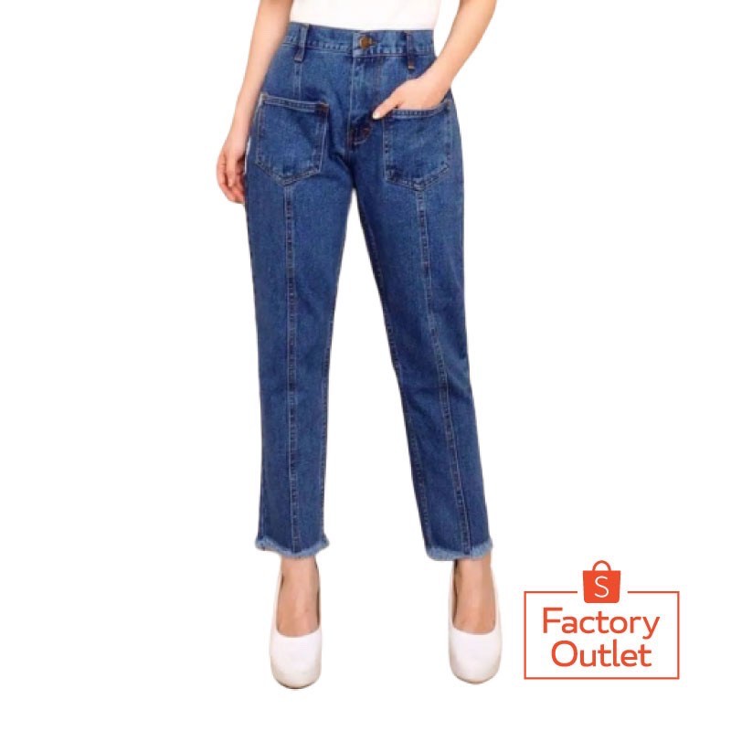  CELANA  JESSICA BAGGY BOYFRIEND  JEANS RAWIS  JILLY JEANS 